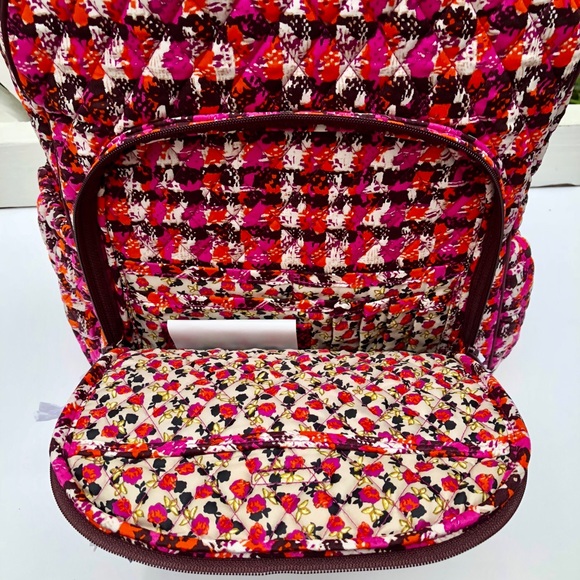 Vera Bradley Campus Tech Backpack laptop Tweed - Picture 2 of 8